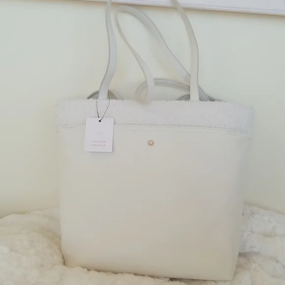 LC LAUREN CONRAD PRESLEY TOTE (101 Birch) - Picture 2 of 5